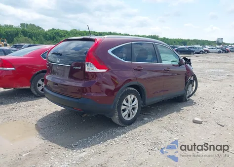 2013 Honda Cr-V Ex-L из США, поврежденный, VIN 5J6RM4H78DL056142